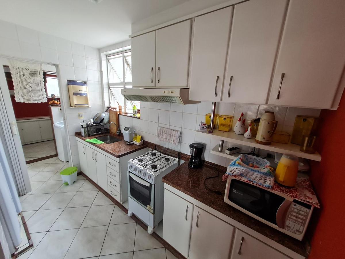 شقة Apt Encantador Praia Do Morro 20 Metros Da Praia. غواراباري المظهر الخارجي الصورة