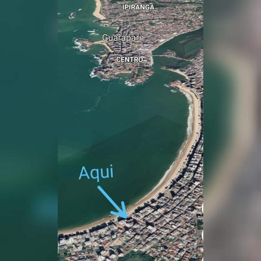 شقة Apt Encantador Praia Do Morro 20 Metros Da Praia. غواراباري المظهر الخارجي الصورة