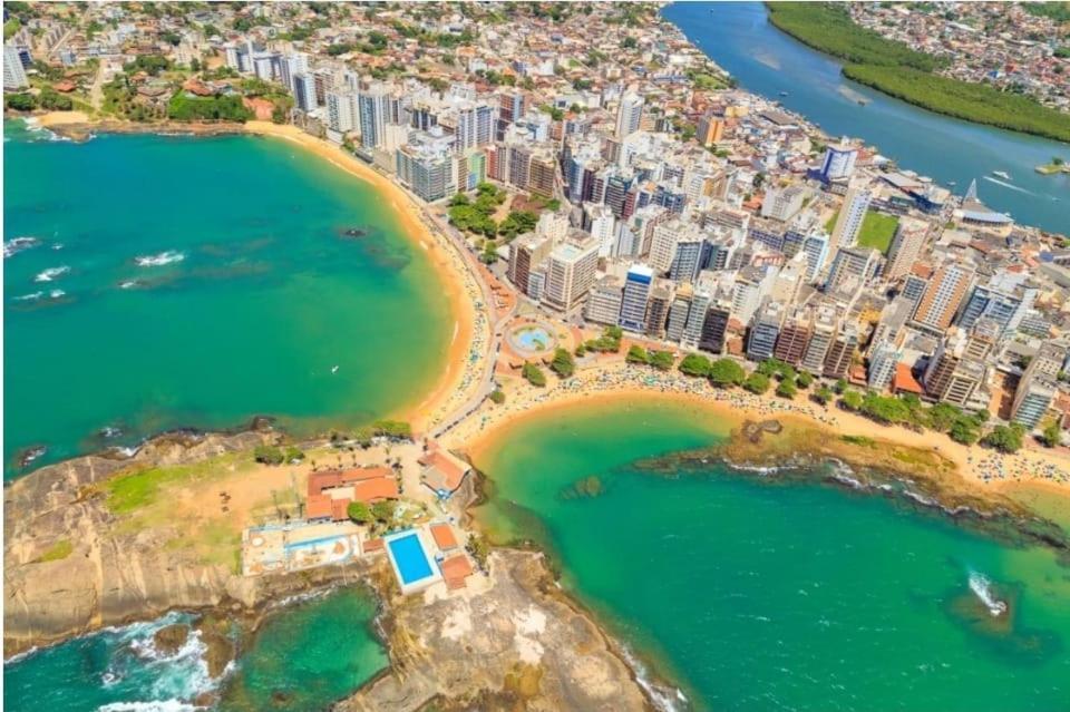 شقة Apt Encantador Praia Do Morro 20 Metros Da Praia. غواراباري المظهر الخارجي الصورة