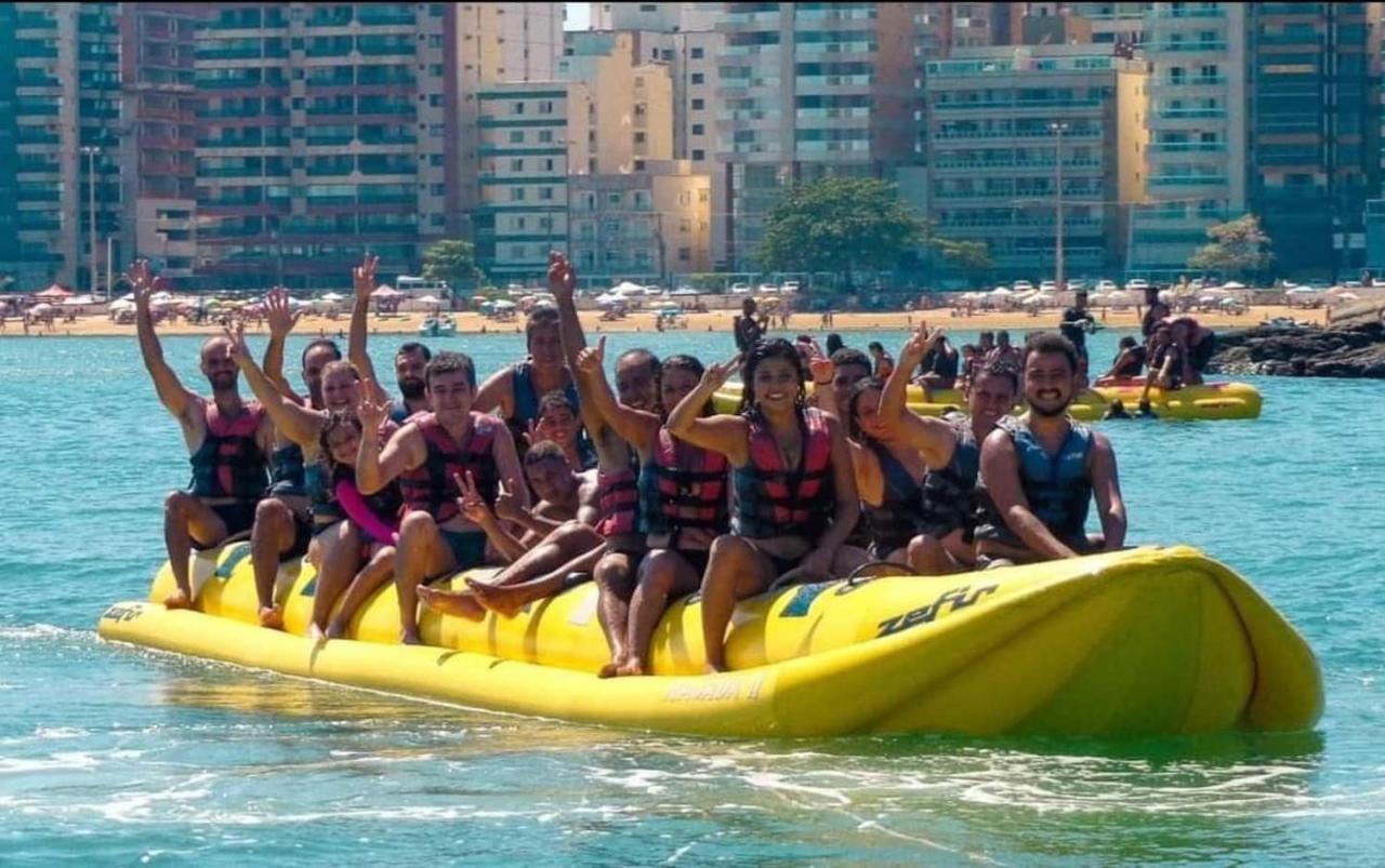 شقة Apt Encantador Praia Do Morro 20 Metros Da Praia. غواراباري المظهر الخارجي الصورة